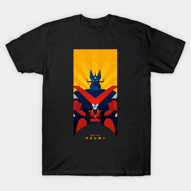 127 Classic Mazinger T-Shirt by Yexart